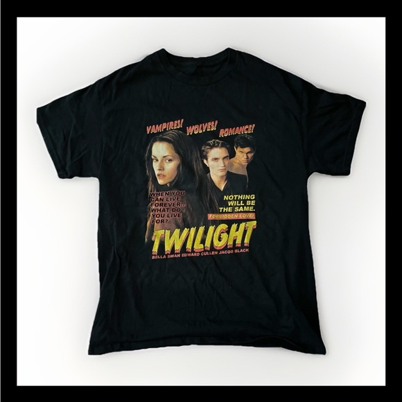 Source Unknown Black Twilight Graphic Tee - Picture 2 of 6